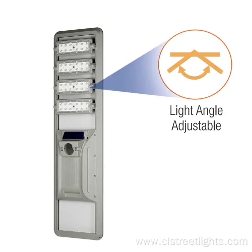 Rechargeable Solar Street Light with IP65 Waterproof LED Panel